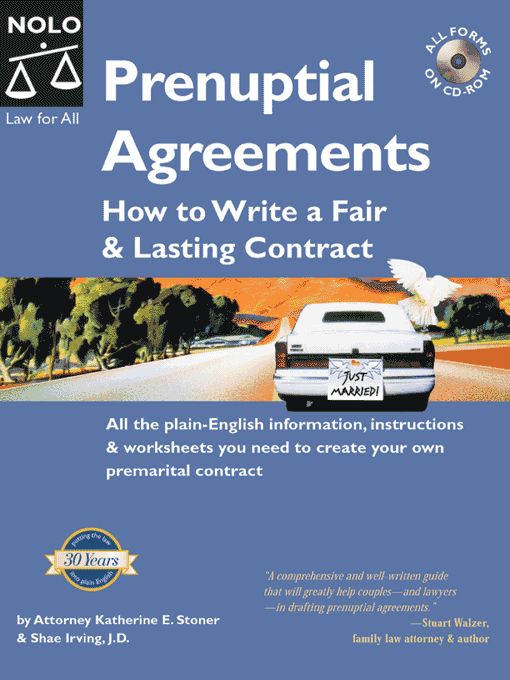 Cover image for Prenuptial Agreements